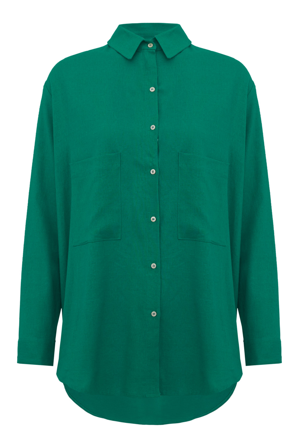 Camisa Linho Verde