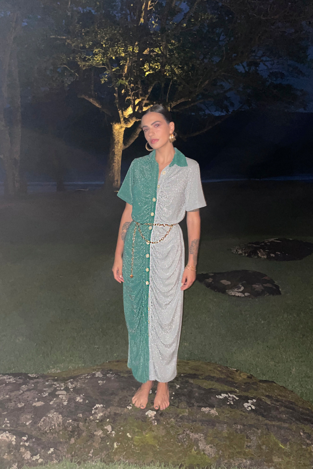 Vestido Kefa Savana Verde