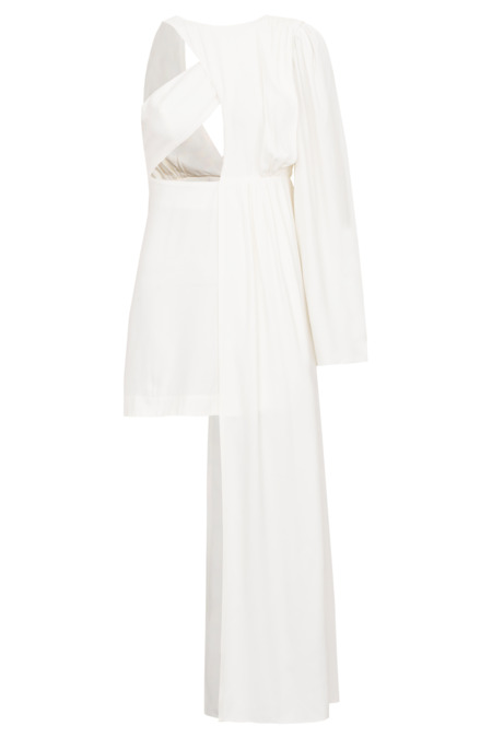 Vestido Lana Mini Off-White