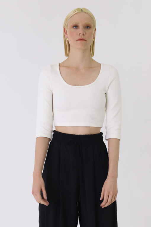 Cropped Manga Off-White 