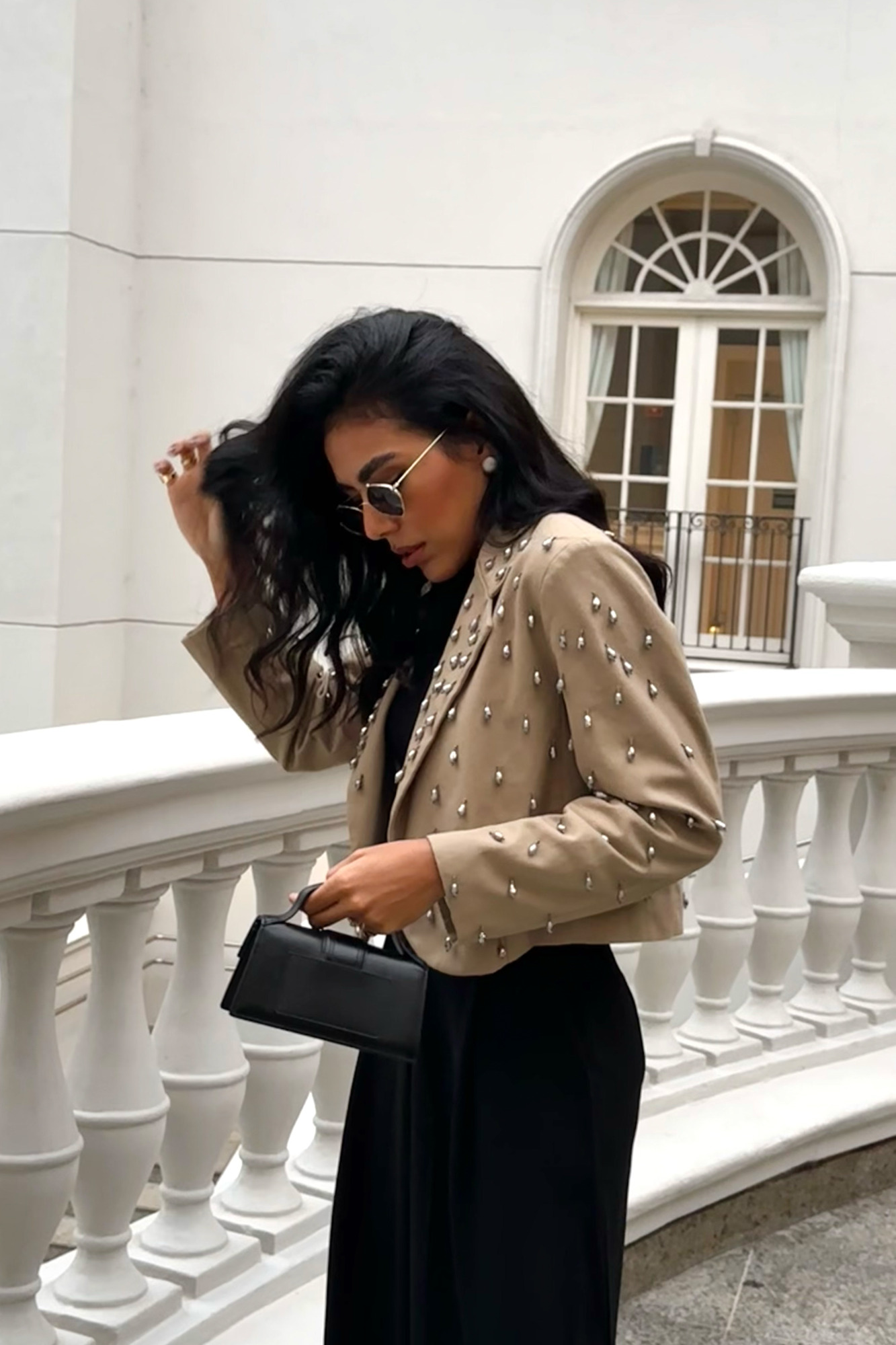 Blazer Bordado Khaki