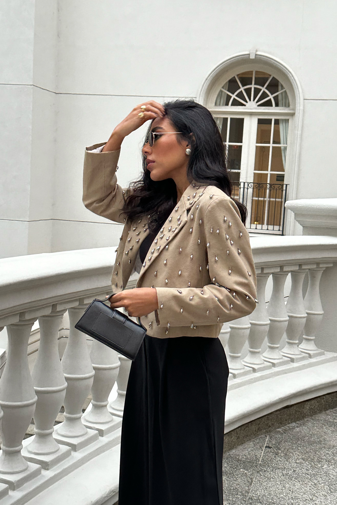 Blazer Bordado Khaki