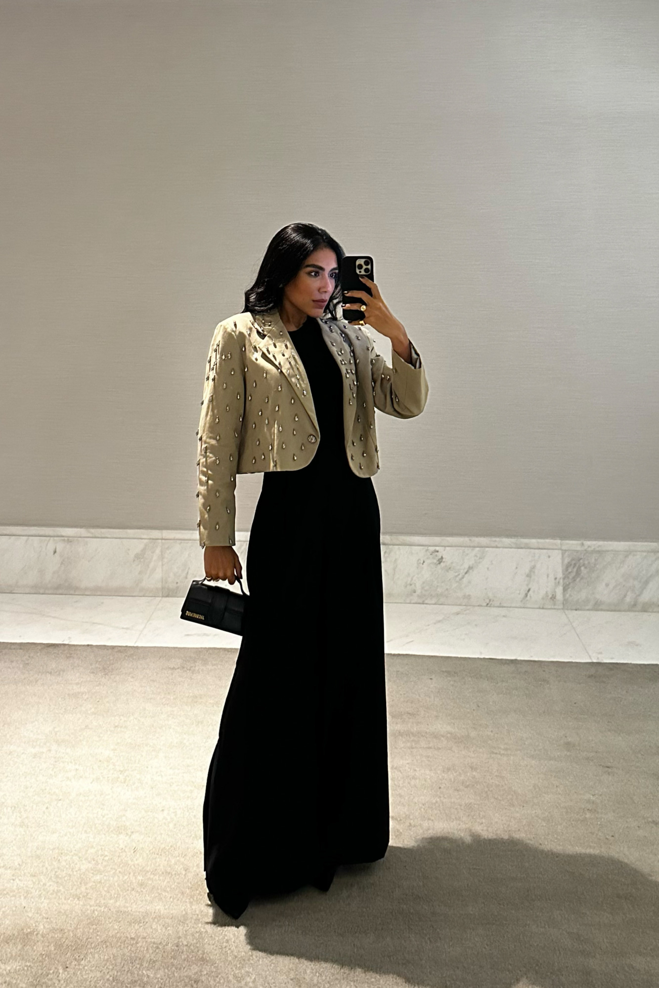 Blazer Bordado Khaki